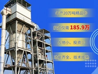一套制砂塔樓需要投資多少錢？
